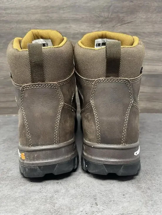 Carhartt Rugged Flex Waterproof Work Boots Mens Size 9.5 W Brown - Picture 6 of 10